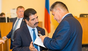 Заседание Законодательного Собрания Оренбургской области